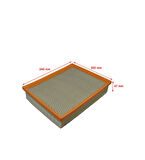 KRAFTVOLL 06010297-HAVA FİLTRESİ FORD MONDEO V 1.5 ECOBOOST > DS739601AC/_/2832