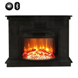 Dlc 1165S Ceningan Mermer Desen Bluetooth ve Ses Efektli Elektrikli Şömine