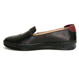 Ayaktrend Siyah Loafer Hakiki Deri Anatomik Ayakkabı