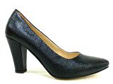 Zenay Siyah Stiletto Topuklu Bayan Ayakkabı