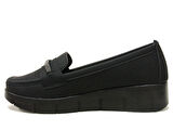 Wanetti Siyah 4 Nokta Comfort Anatomik Ayakkabı