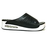 Muya Siyah Air Havalı Taban Anatomik Comfort Terlik