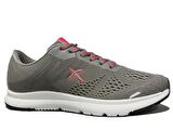 Kinetix Gri Pembe Bağcıklı Sneakers Spor Ayakkabı