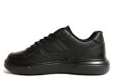 Jump Siyah Sneakers Bağcıklı Spor Ayakkabı