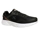 Kinetix Siyah Altın Sneakers Bağcıklı Spor Ayakkabı