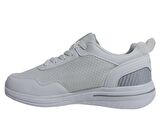 Kinetix Beyaz Gümüş Sneakers Bağcıklı Spor Ayakkabı