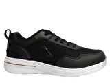 Kinetix Siyah Altın Sneakers Bağcıklı Spor Ayakkabı