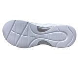Kinetix Beyaz Gümüş Sneakers Bağcıklı Spor Ayakkabı