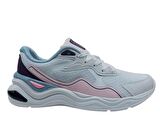Kinetix Beyaz Pembe Sneakers Bağcıklı Spor Ayakkabı