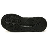 Jump Siyah Gri Bağcıklı Athletics Sneakers Spor Ayakkabı