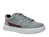 Jump Gri Füme Turuncu Bağcıklı Athletics Sneakers Spor Ayakkabı