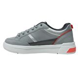Jump Gri Füme Turuncu Bağcıklı Athletics Sneakers Spor Ayakkabı