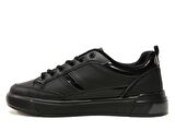 Jump Siyah Bağcıklı Athletics Sneakers Spor Ayakkabı