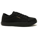 Kinetix Siyah Altın Bağcıklı Sneakers Spor Ayakkabı