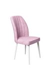 Rovena Zayn Beyaz Mermer 80x132 Açılabilir Suntalam Yemek Odası Takımı 4 Adet Sandalye