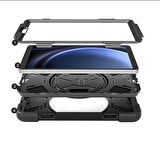 Gpack Samsung Galaxy Tab A9 Plus x210 Kılıf Defender Tablet Tank Koruma Standlı df5