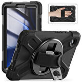 Gpack Samsung Galaxy Tab A9 Plus x210 Kılıf Defender Tablet Tank Koruma Standlı df5