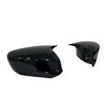 Citroen C4 Cactus 2014-2017 Uyumlu Batman Yarasa Ayna Kapağı Piano Black ABS Plastik