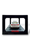 1:24 Metal Model Koleksiyon Araba Porsche Beyaz 21 CM CZ127B