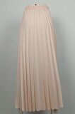 Pliseli Krep Etek Pudra 4339