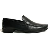 Castle Black Siyah Bağcıksız Comfort Erkek Ayakkabı