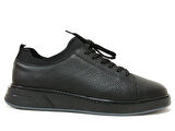 Egelioğlu Siyah Streçli Bağcıksız Anatomik Comfort Casual Sneakers Ayakkabı