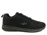 Jump Siyah Sneakers Bağcıklı Spor Ayakkabı