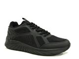 Jump Siyah Sneakers Bağcıklı Spor Ayakkabı