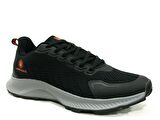 Lumberjack Siyah Turuncu Sneakers Bağcıklı Spor Ayakkabı