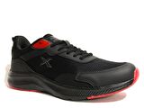 Kinetix Siyah Kırmızı Running Erkek Spor Ayakkabı