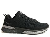 Hammer Jack Siyah Gri Bağcıklı Sneakers Spor Ayakkabı