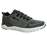 Lumberjack Gri Siyah Bağcıklı Sneakers Spor Ayakkabı