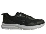Kinetix Siyah Running Bağcıklı Spor Ayakkabı
