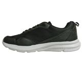Kinetix Siyah Running Bağcıklı Spor Ayakkabı
