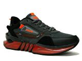 Wickers Füme Turuncu Bağcıklı Sneakers Spor Ayakkabı