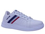Wickers Beyaz Lacivert Red Sneakers Spor Ayakkabı