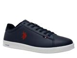 U.S. Polo ASSN. Lacivert Beyaz Bağcıklı Sneakers Spor Ayakkabı