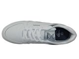 Kinetix Beyaz Gri Siyah Bağcıklı Sneakers Spor Ayakkabı
