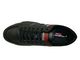 Jump Siyah Beyaz Red Bağcıklı Sneakers Spor Ayakkabı