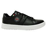 Jump Siyah Beyaz Kırmızı Bağcıklı Sneakers Spor Ayakkabı
