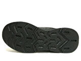 Jump Siyah Gri Bağcıklı Sneakers Spor Ayakkabı