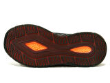 Wickers Siyah Turuncu Bağcıklı Sneakers Spor Ayakkabı