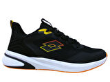 Lotto Siyah Sarı Beyaz Bağcıklı Sneakers Spor Ayakkabı