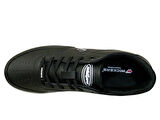 Wickers Siyah Beyaz Bağcıklı Sneakers Spor Ayakkabı