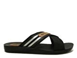 Gezer Siyah Bej Anatomik Comfort Terlik