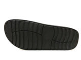 Gezer Siyah Gri Tokalı Anatomik Comfort Terlik