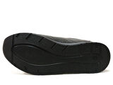 Fancy Siyah Bağcıksız Anatomik Comfort Erkek Ayakkabı
