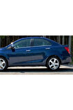 Chevrolet Aveo Sedan Krom Ayna Kapağı 2 Prç 2005-2011 P.çelik