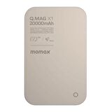 Momax Titanium Wireless Kablosuz Powerbank 20.000mAh MagSafe Uyumlu