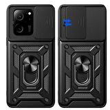 Gpack Xiaomi Mi 13T 13T Pro Kılıf Tank Aramid Sürgülü Vega YüzüklüNano